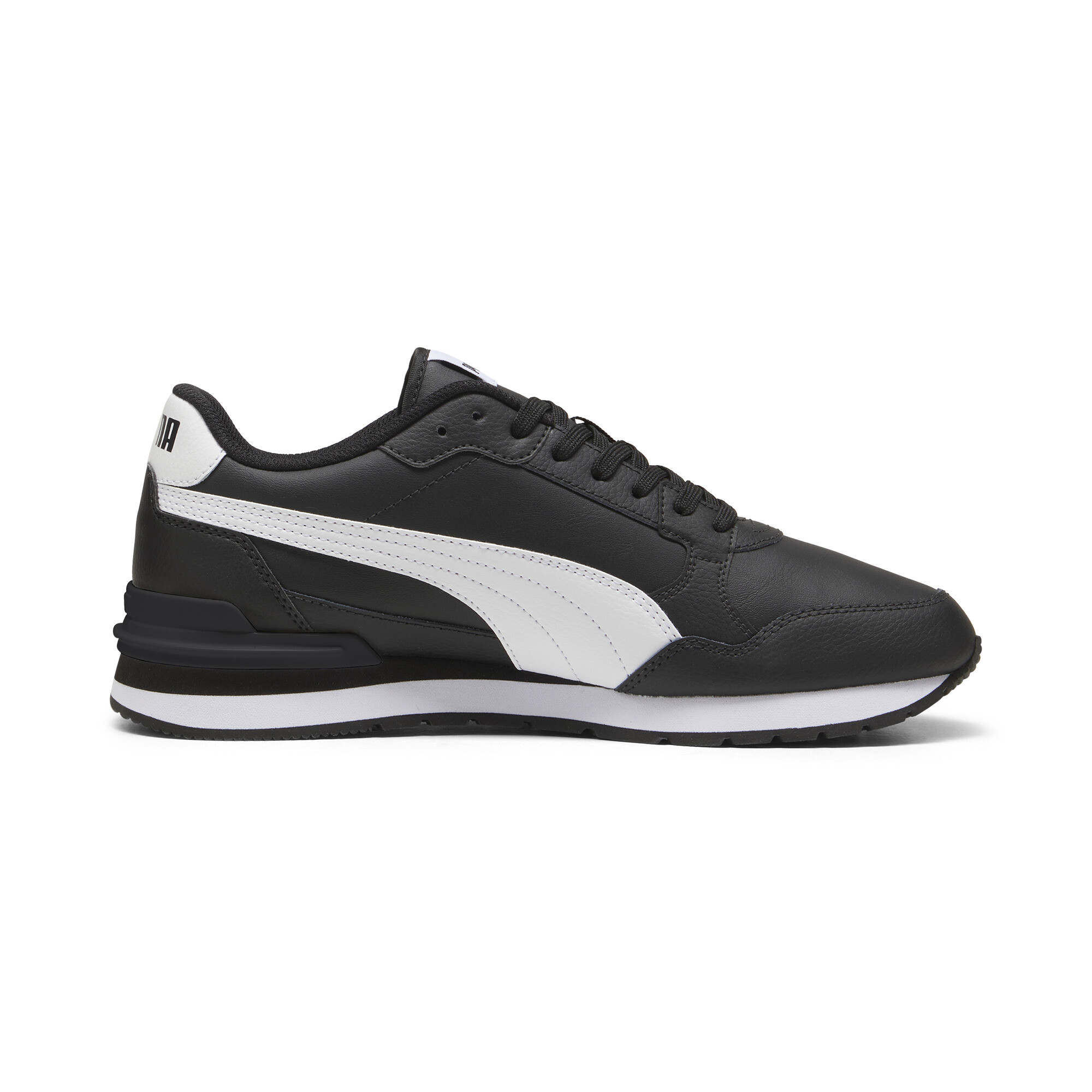 PUMA ST Runner v4 unisex sneakers, Zwart/Wit, Maat 37,5 thumbnail 3