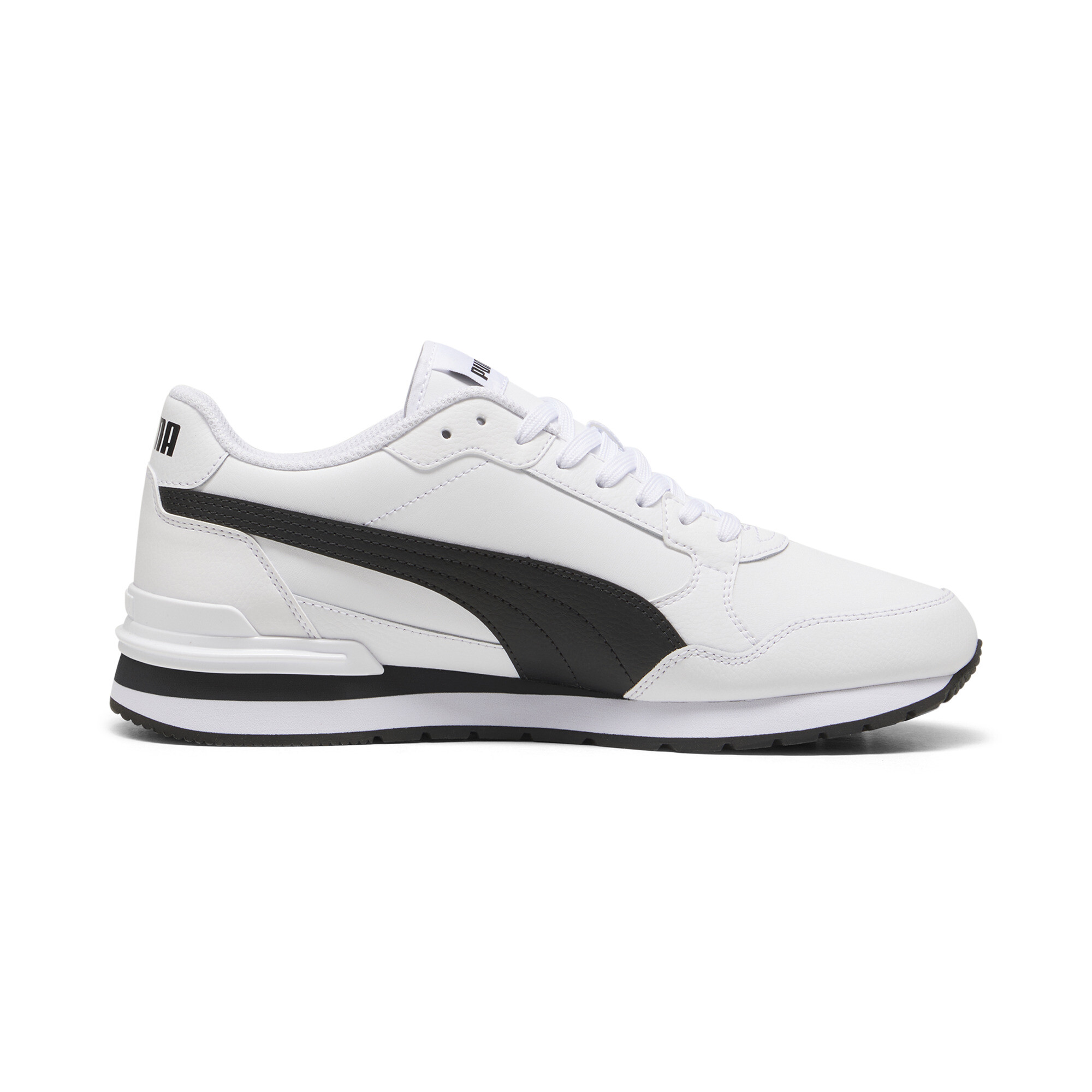 PUMA ST Runner v4 unisex sneakers, Zwart/Wit, Maat 40,5 thumbnail 3