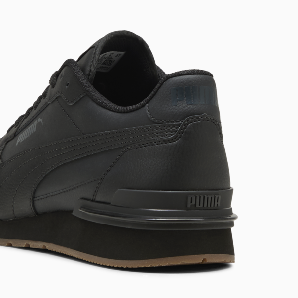 Zapatillas ST Runner v4 Cuero, PUMA Black-Strong Gray-Gum, large-ARG