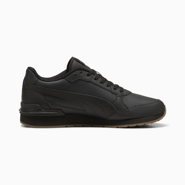 Zapatillas ST Runner v4 Cuero, PUMA Black-Strong Gray-Gum, large-ARG