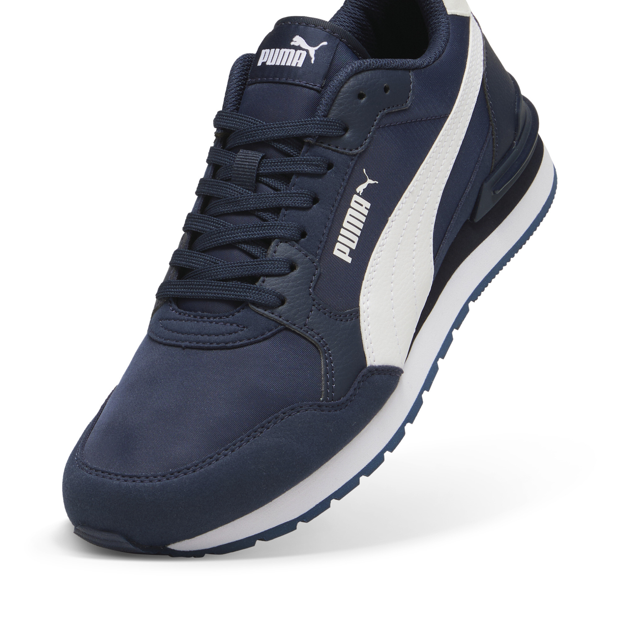 PUMA ST Runner v4 NL Unisex Sneakers - Club Navy-PUMA White