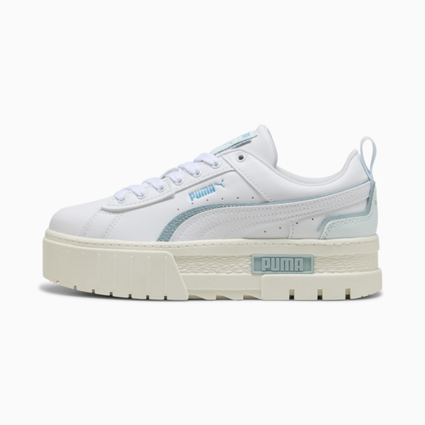 Mayze UT Animetal Sneakers Women, PUMA White-Turquoise Surf-Dewdrop, large-ZAF