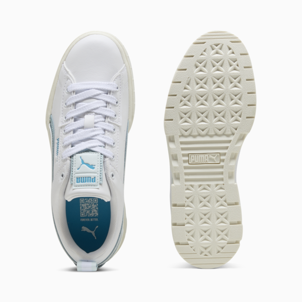 Mayze UT Animetal Sneakers Women, PUMA White-Turquoise Surf-Dewdrop, large-ZAF