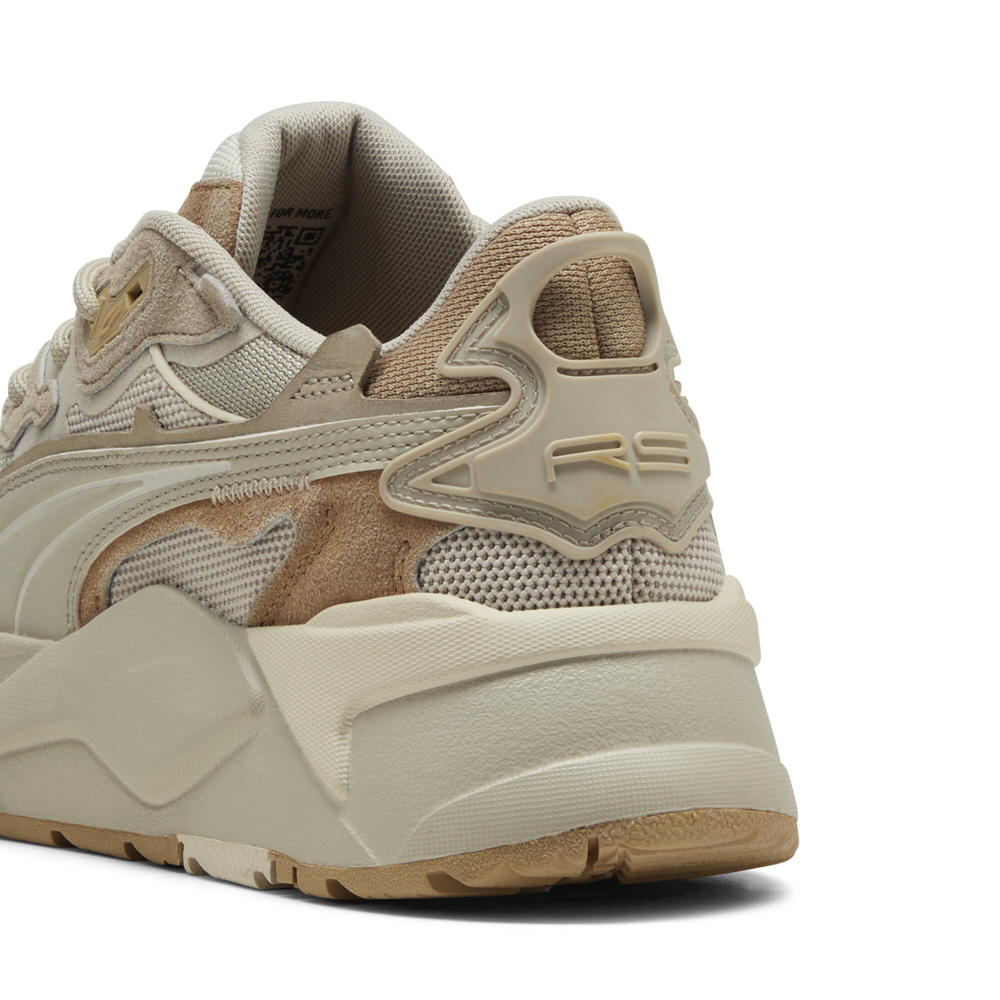 Puma RS-X Up Sneakers, Beige, Size 37, Shoes