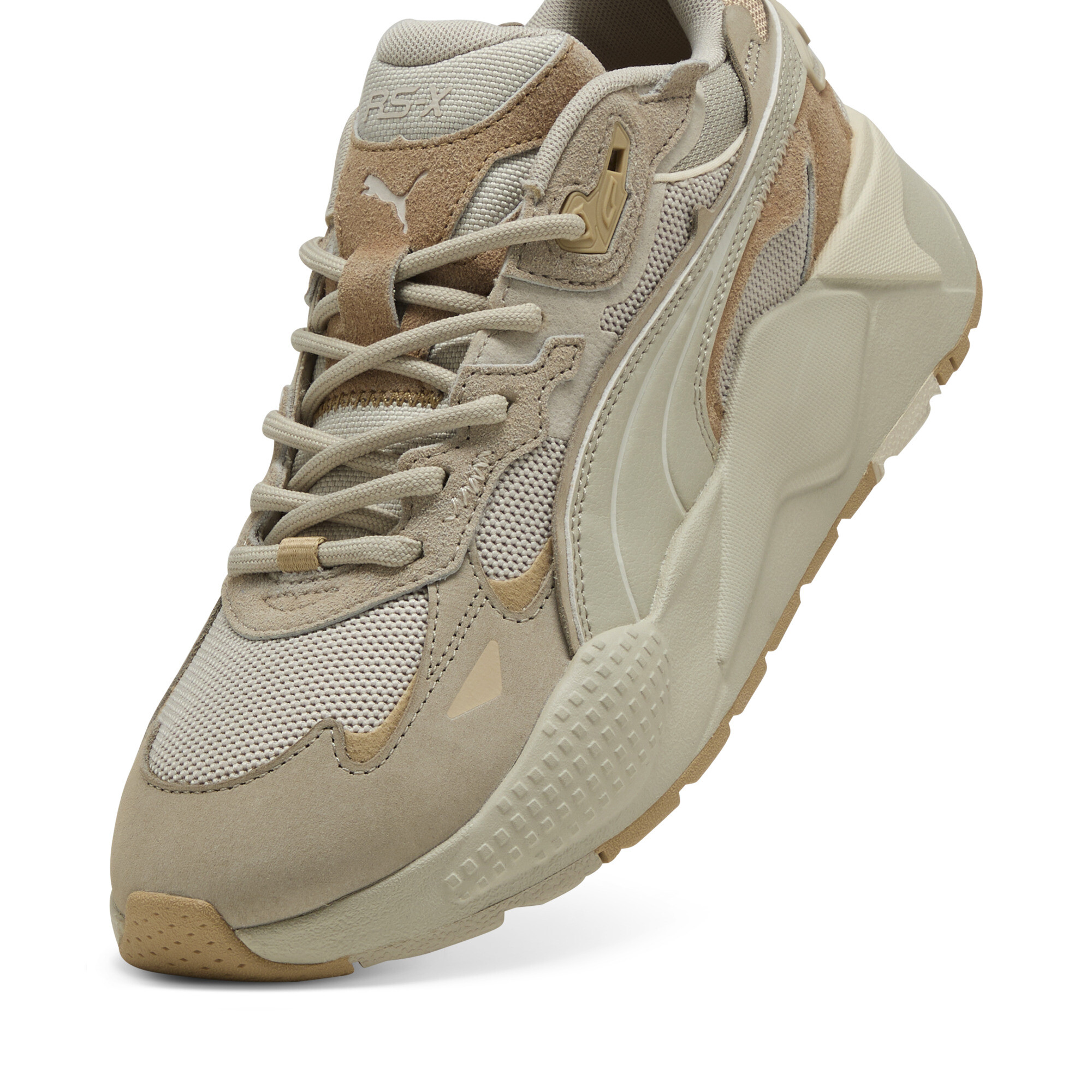 Puma RS-X Up Sneakers, Beige, Size 37, Shoes