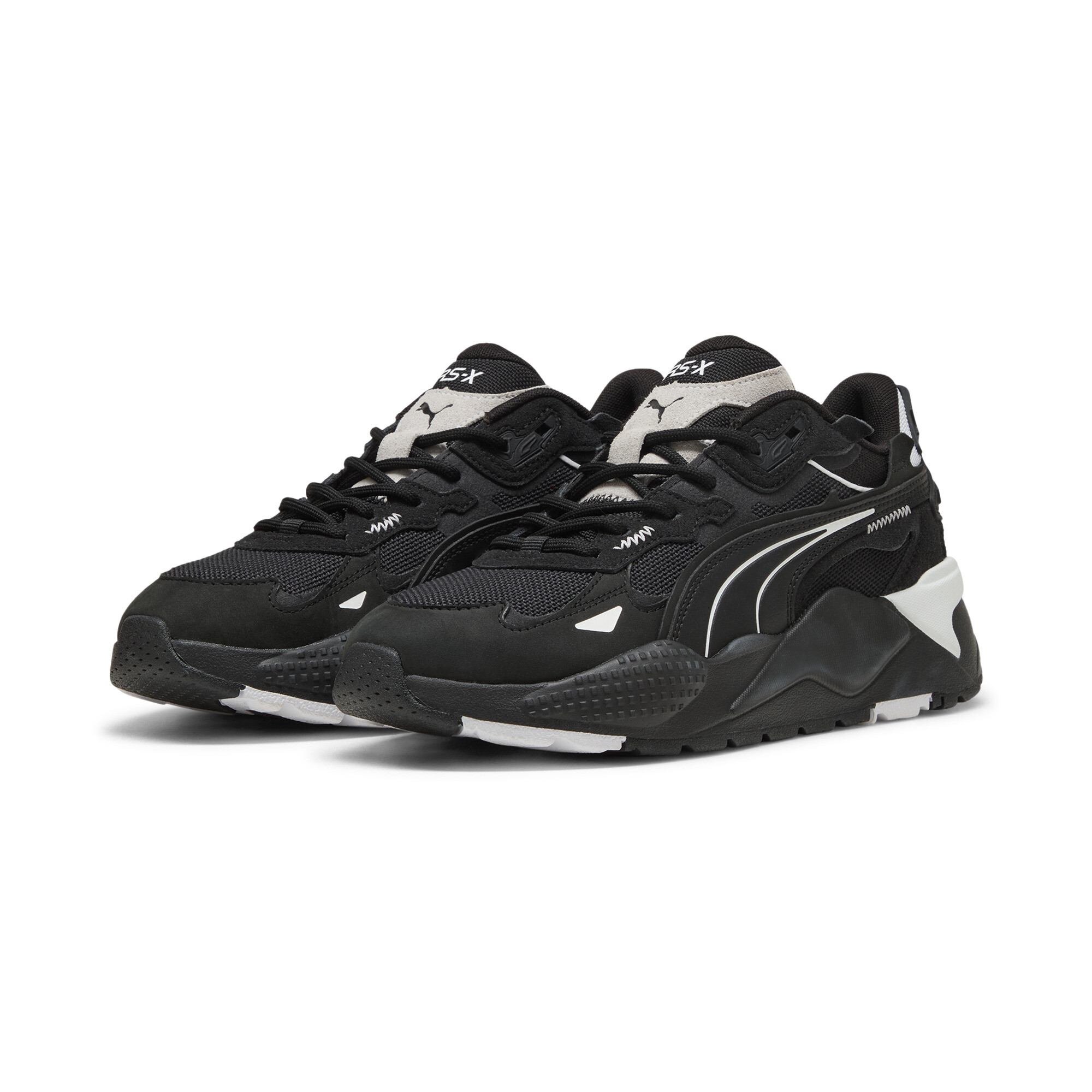 Puma RS-X Up Sneakers, Black, Size 41, Shoes