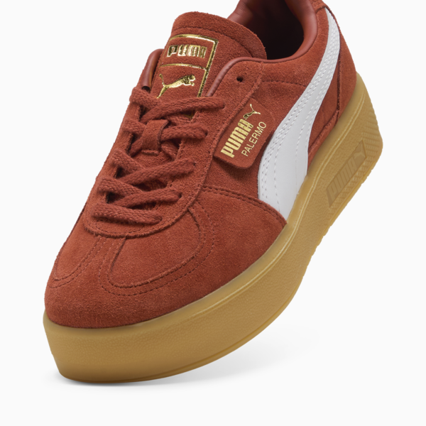 Zapatillas Palermo Elevata para mujer, Mars Red-Gum, large-ARG