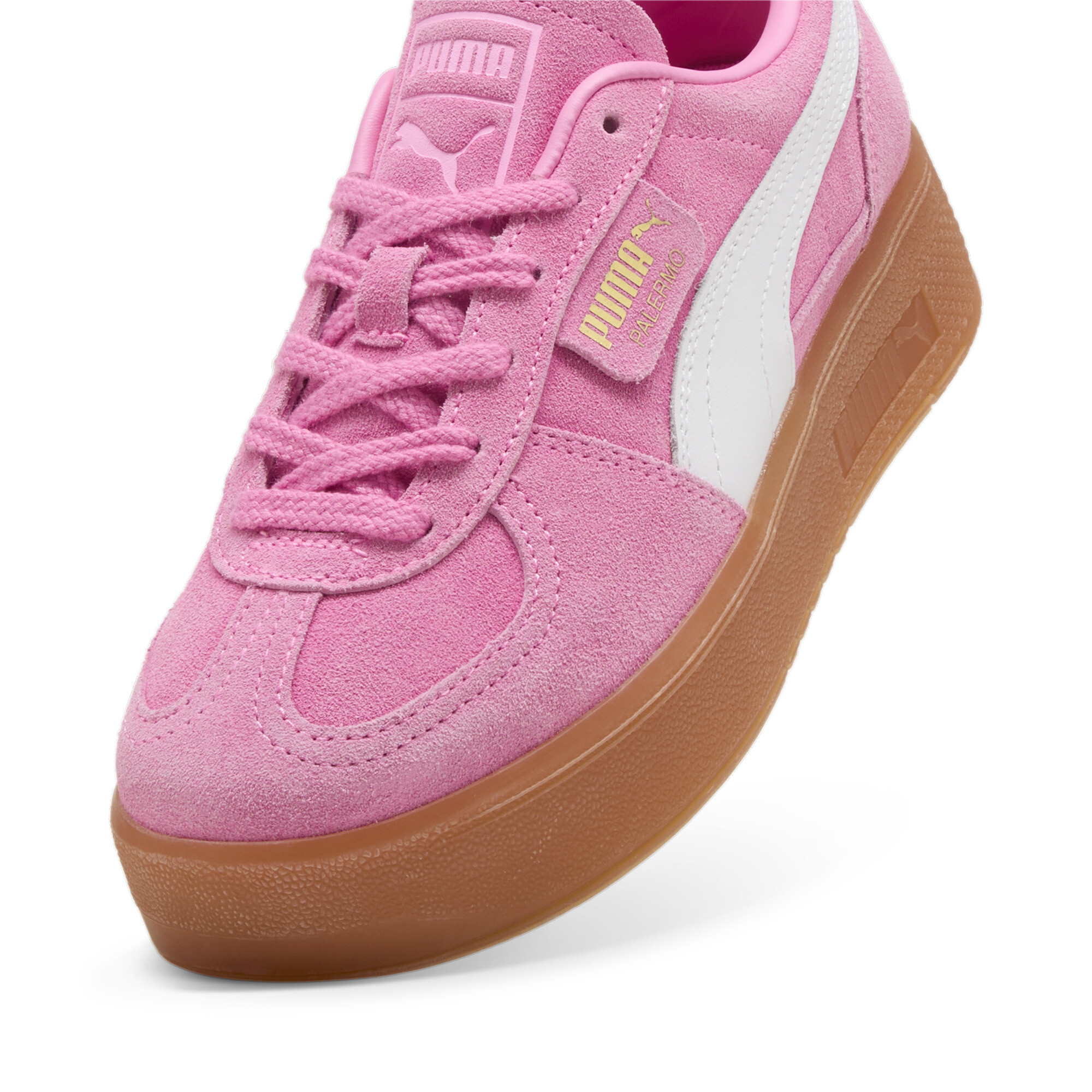 Palermo Elevata sneakers voor Dames, Roze, Maat 37,5 | PUMA