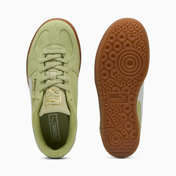 Palermo Elevata Sneakers Women, Pistachio Green-Gum, large-ZAF