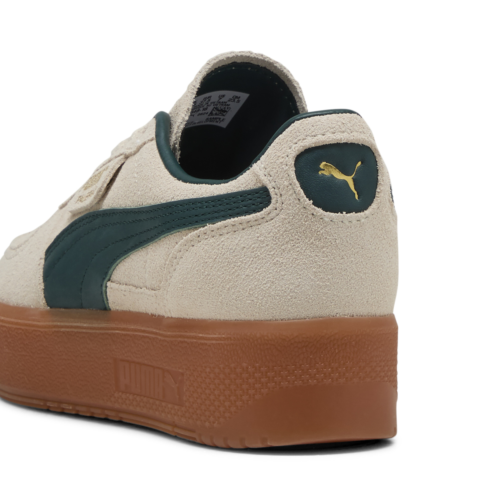 PUMA Palermo Elevata sneakers voor Dames, Groen, Maat 37 thumbnail 5