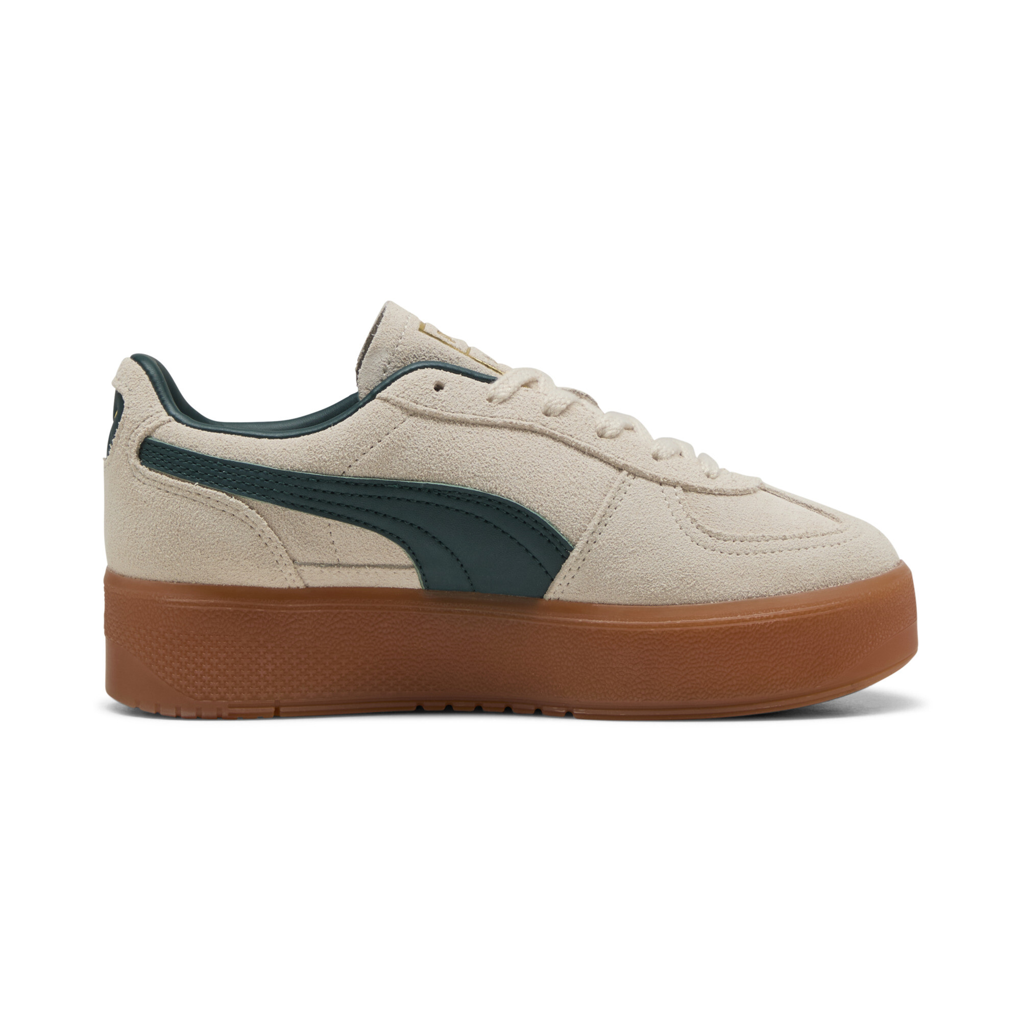PUMA Palermo Elevata sneakers voor Dames, Groen, Maat 37 thumbnail 3