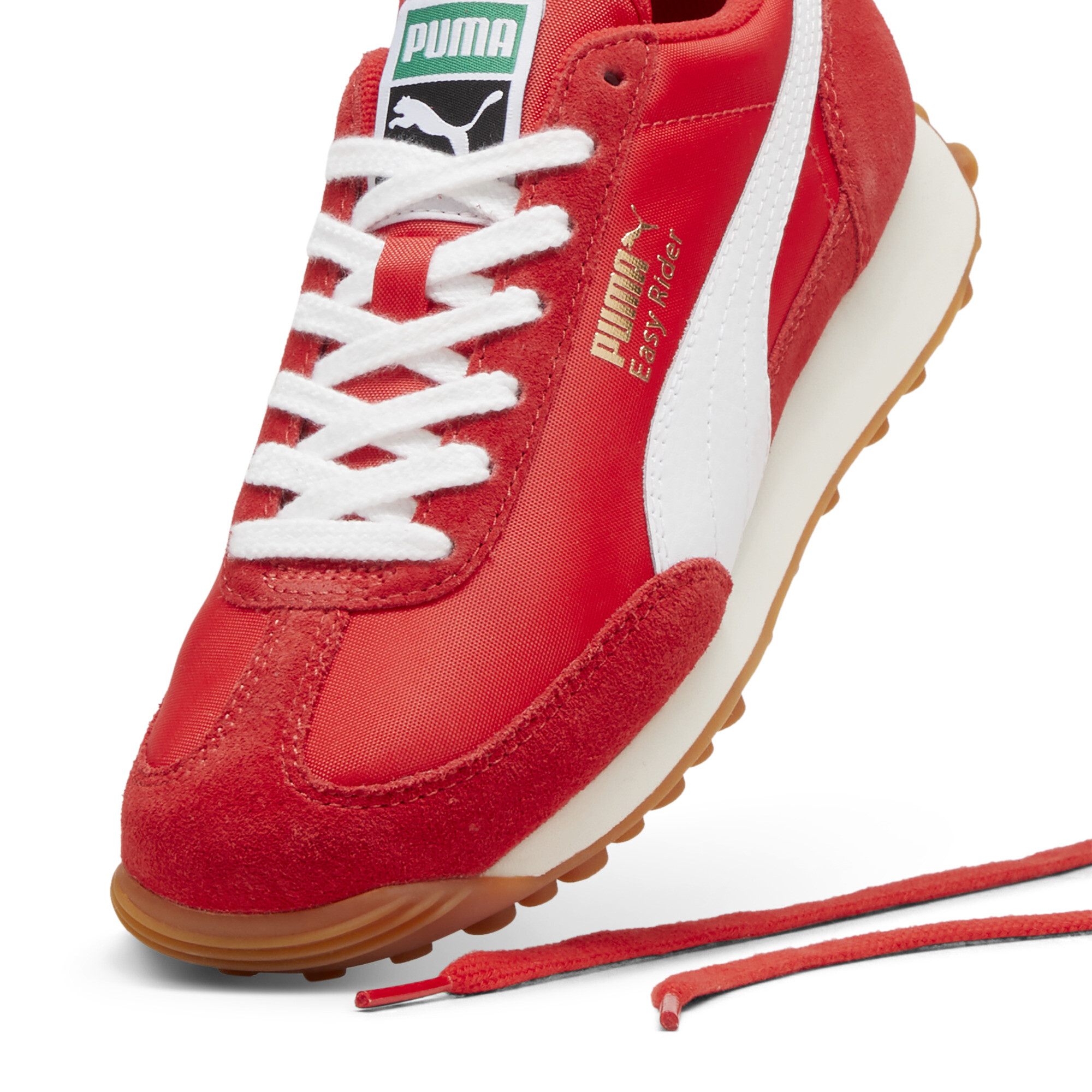 PUMA Easy Rider Vintage sneakers, Wit/Rood