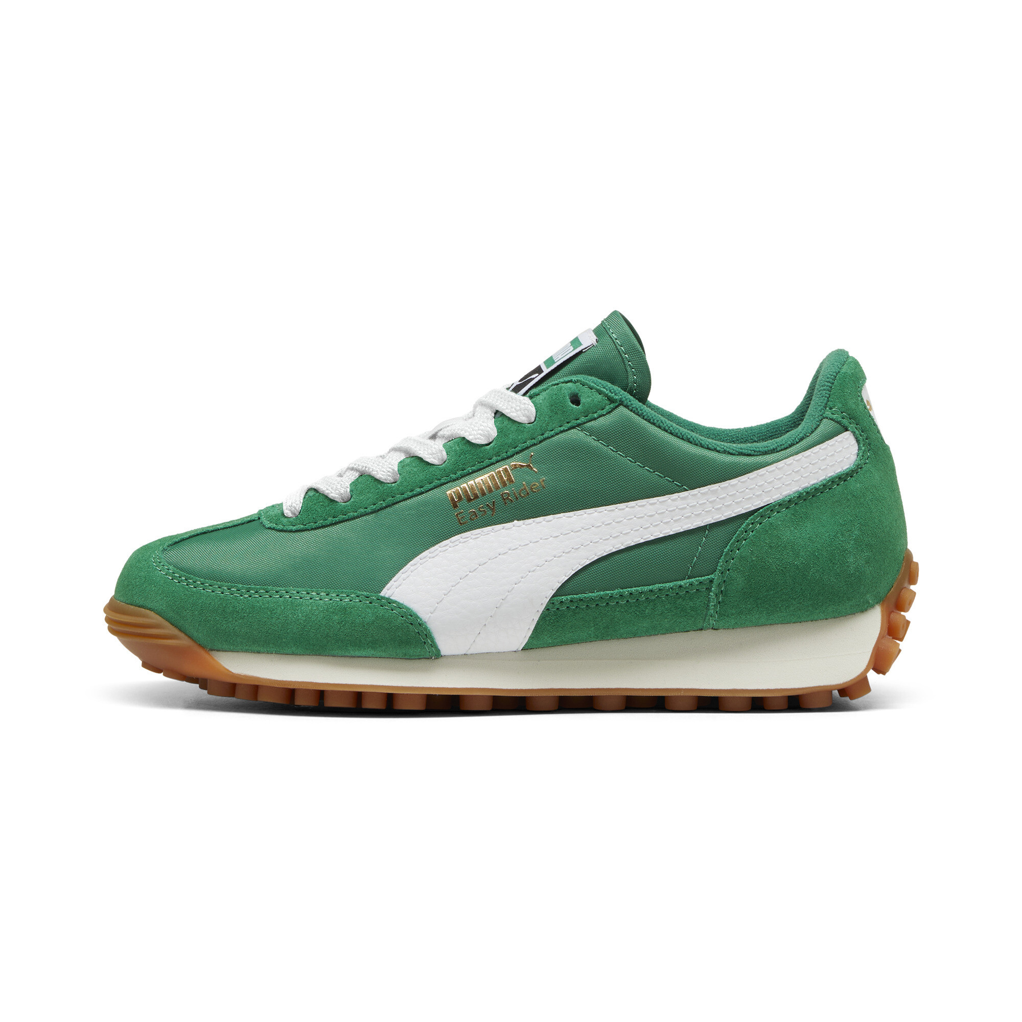 PUMA Easy Rider Vintage Big Kids' Sneakers in Green, Size 5