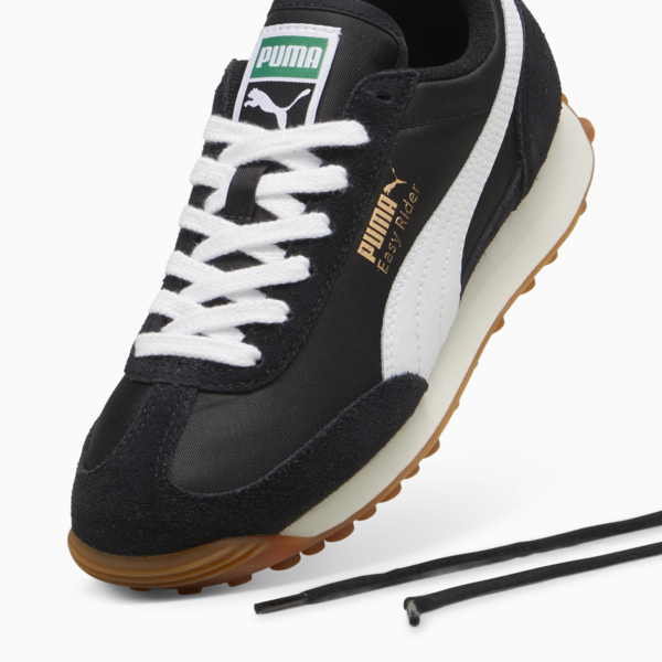 Easy Rider Vintage Sneakers Youth, PUMA Black-PUMA White, large-ZAF