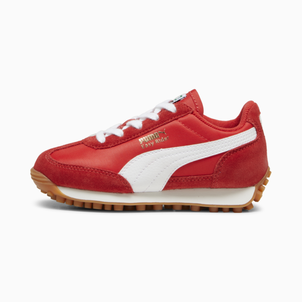 Easy Rider Vintage Sneakers Kids, PUMA Red-PUMA White, large-ZAF