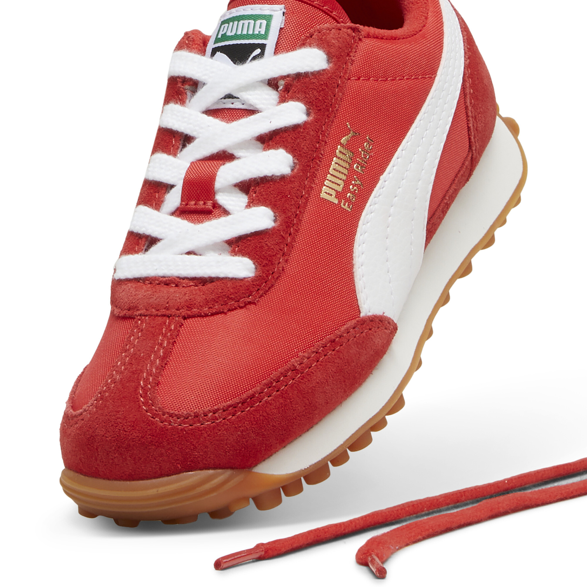 Easy Rider Vintage sneakers, Rood/Wit, Maat 33 | PUMA