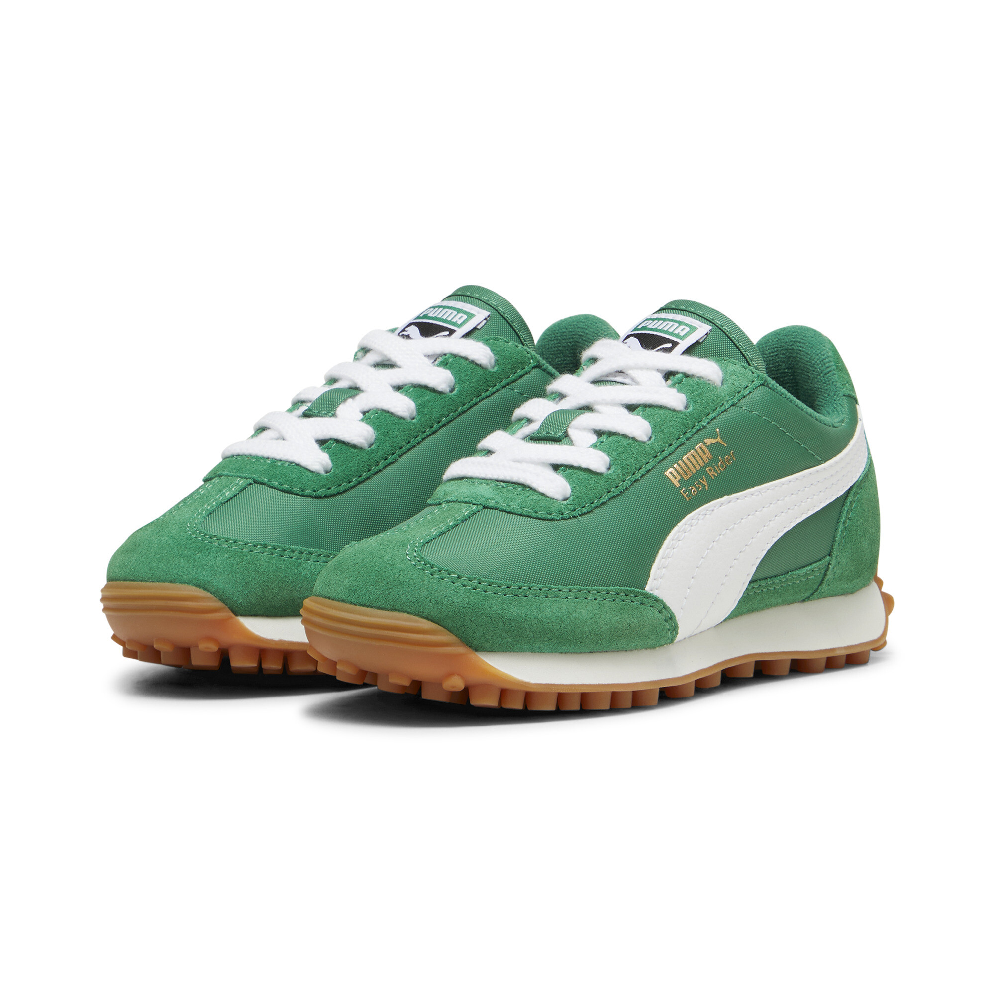 PUMA Easy Rider Vintage sneakers, Groen/Wit, Maat 32,5 thumbnail 6