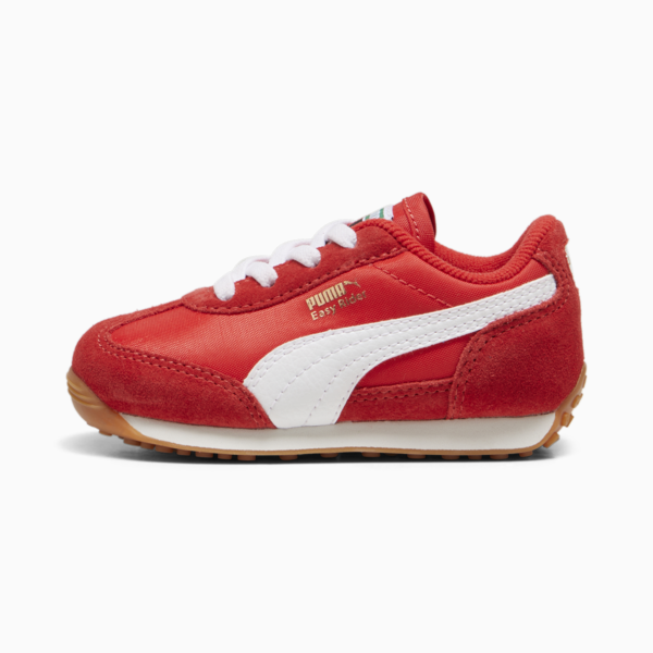 Easy Rider Vintage Sneakers Toddler, PUMA Red-PUMA White, large-ZAF