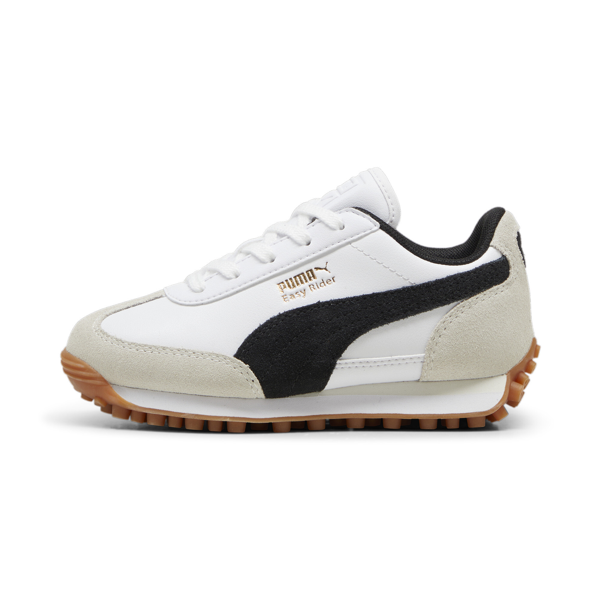 Puma Easy Rider Mix Sneakers Kinder Schuhe | White/Black | Größe: 32