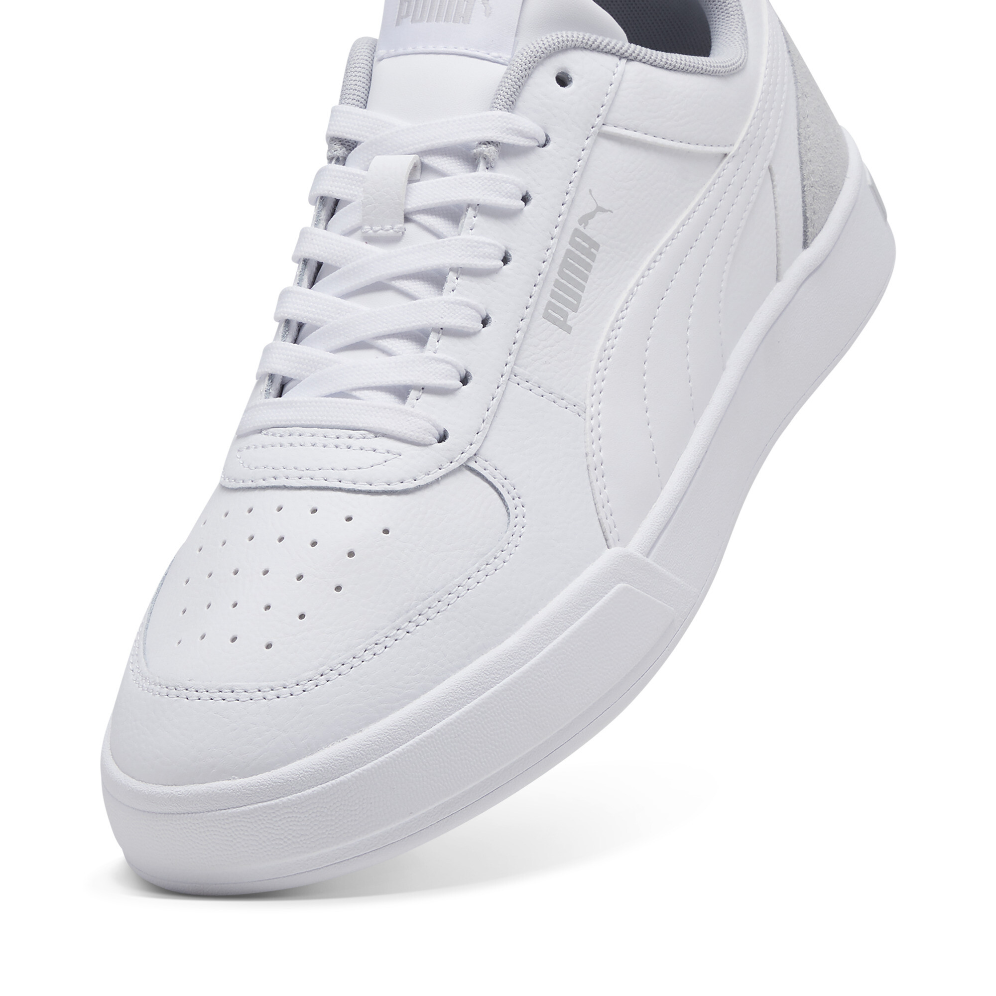 Puma Caven Mix Sneakers, White, Size 42.5, Shoes