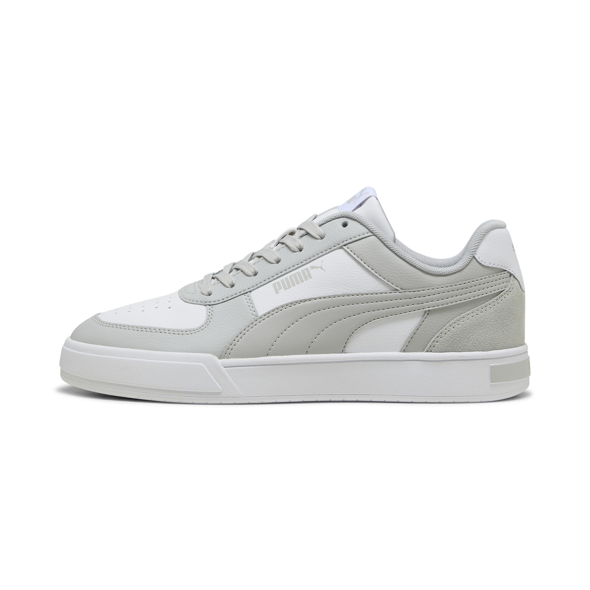 Puma Caven Mix Sneakers Schuhe | Ash Gray/Ash Gray/White | Größe: 40.5