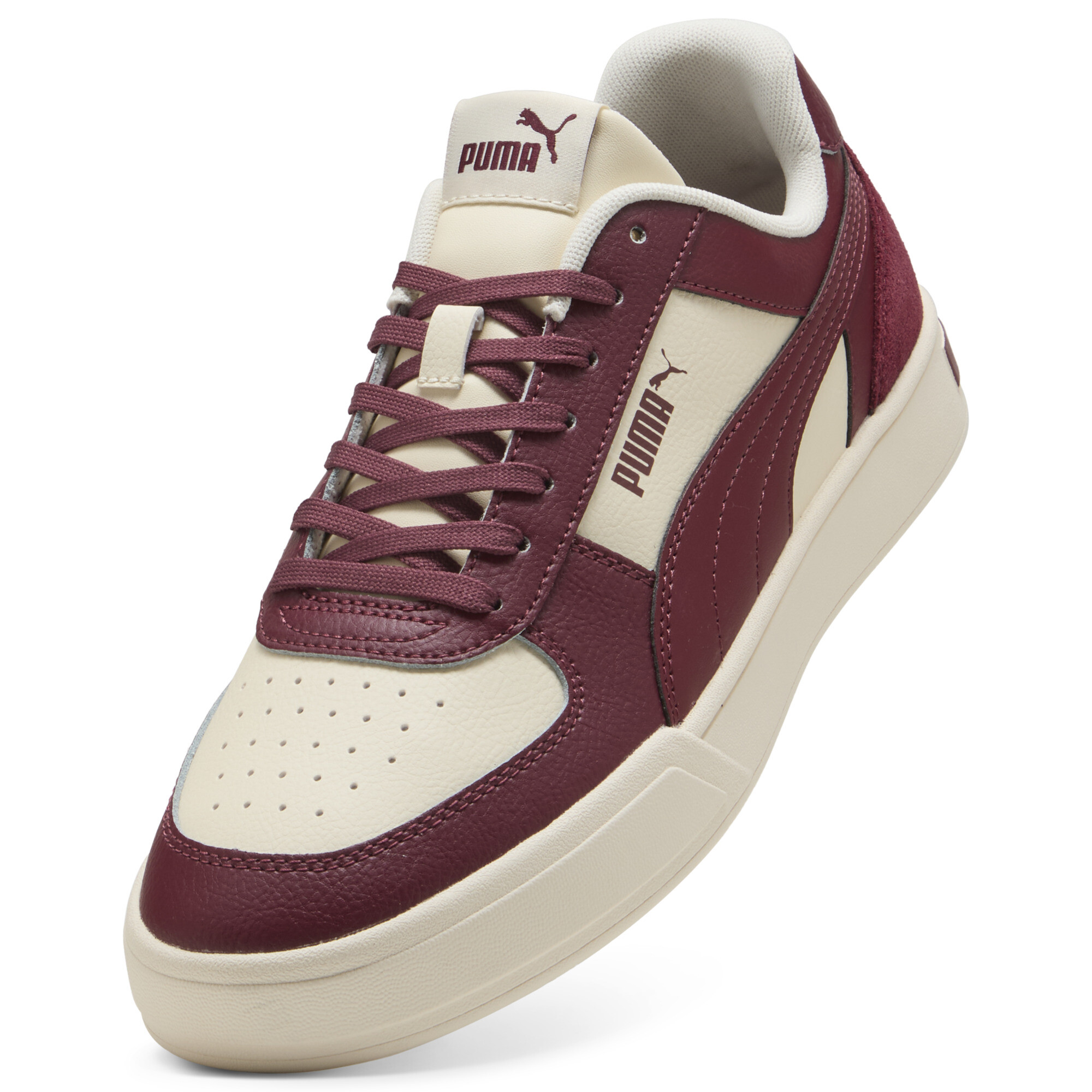 PUMA Caven Mix sneakers, Rood/Bruin, Maat 47 thumbnail 2