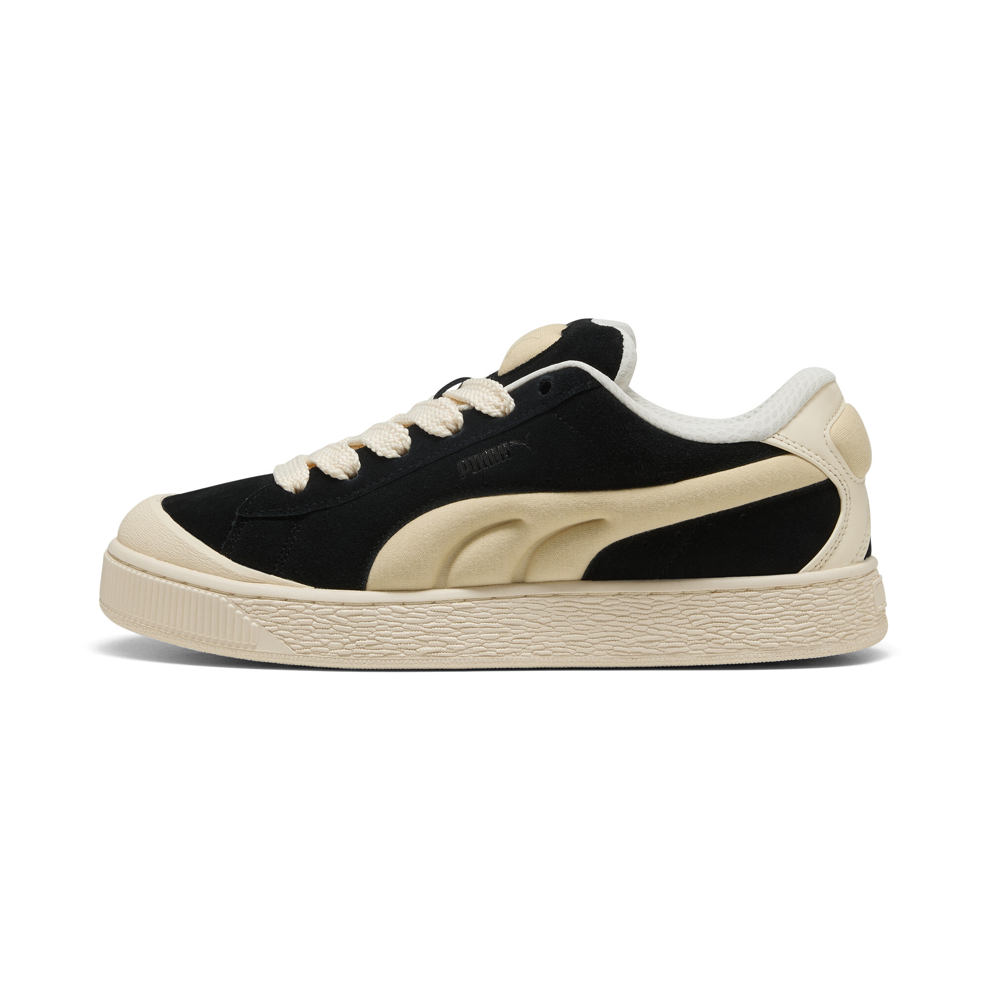 Puma Suede XL Crush Preserves Sneakers Unisex Schuhe | Mit Colorful | Black/Chamomile/Sugared Almond | Größe: 45