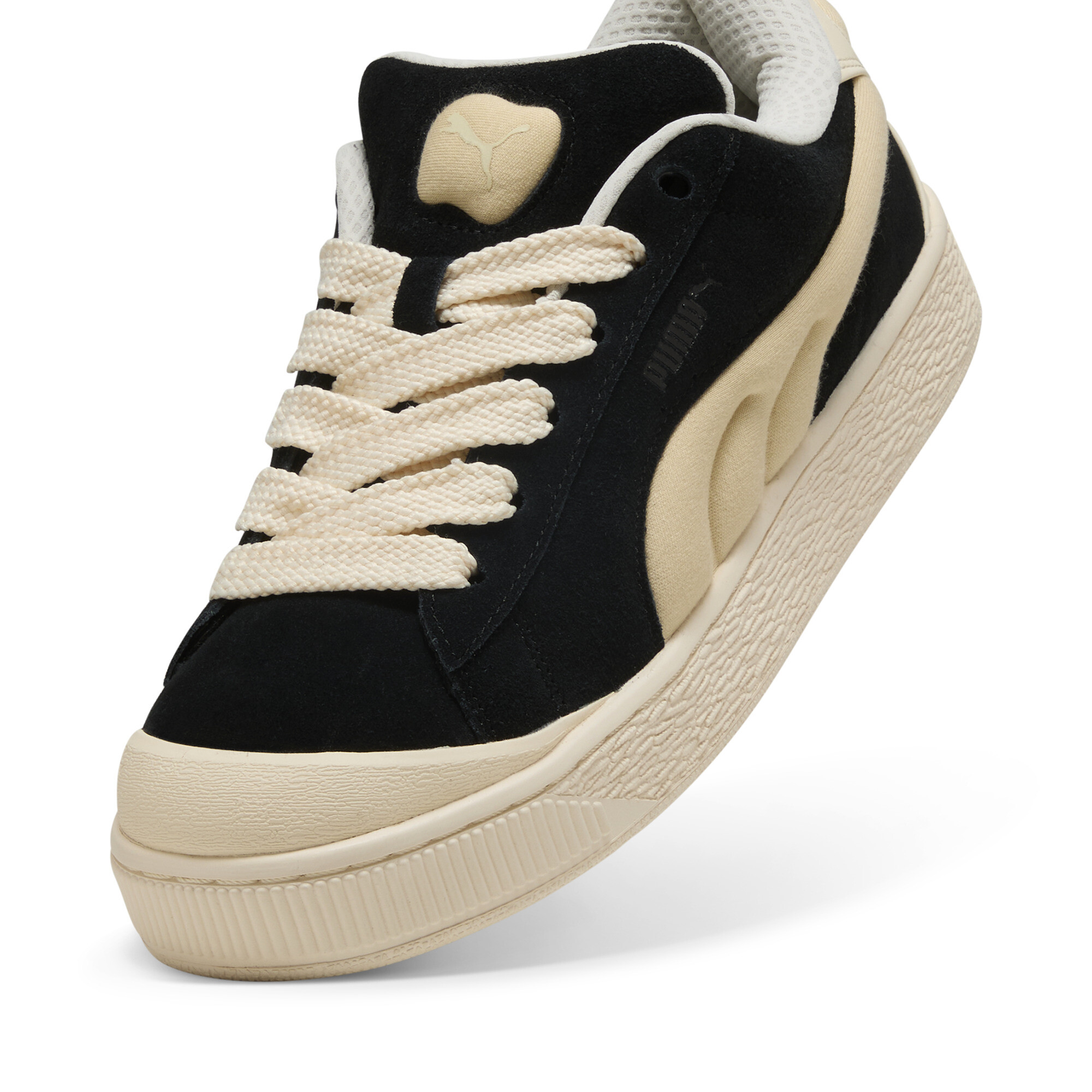 Suede XL Crush Preserves uniseks sneakers, Zwart/Rood/Bruin, Maat 41 | PUMA