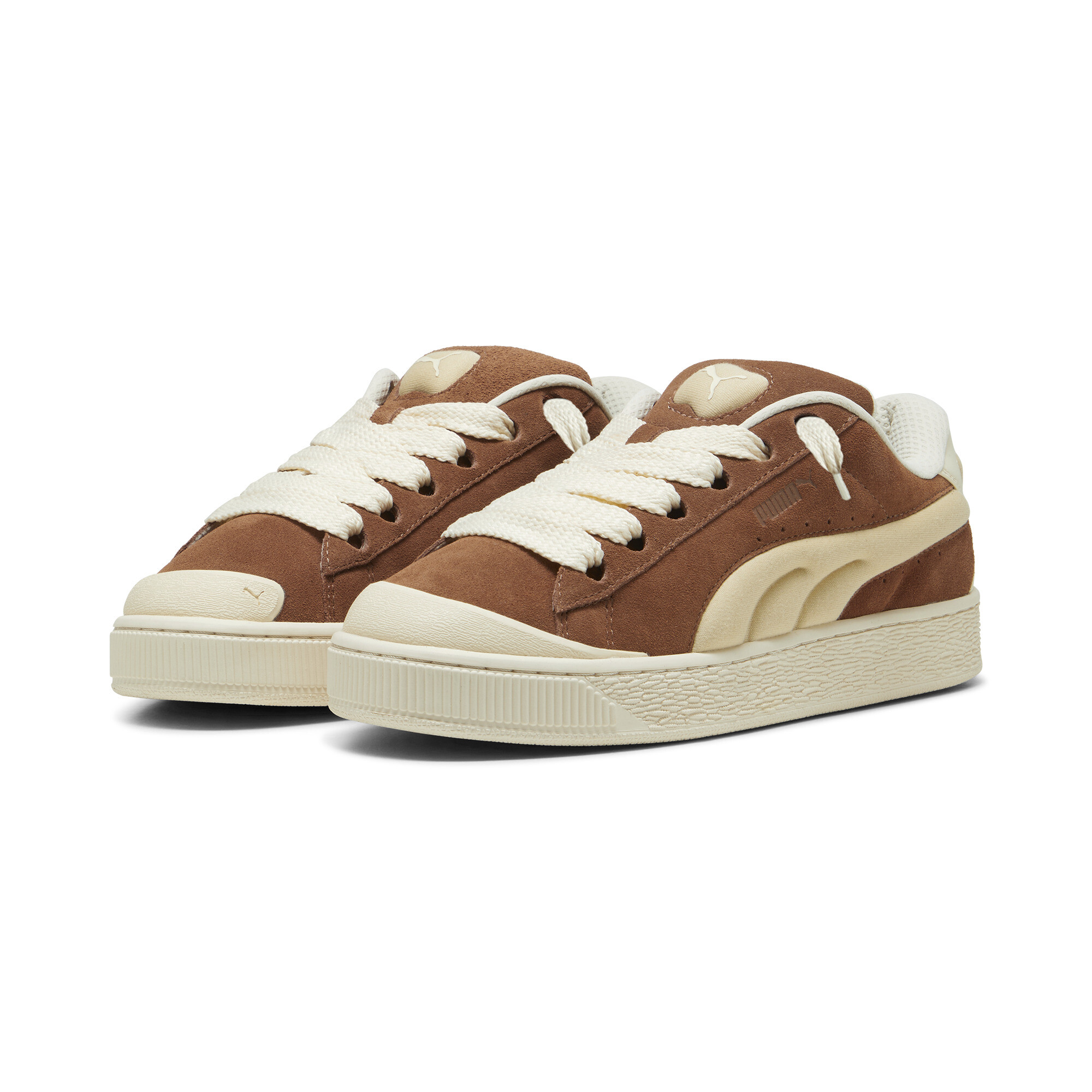 Puma Suede XL Crush Preserves Sneakers Unisex, Brown, Size 42.5, Shoes