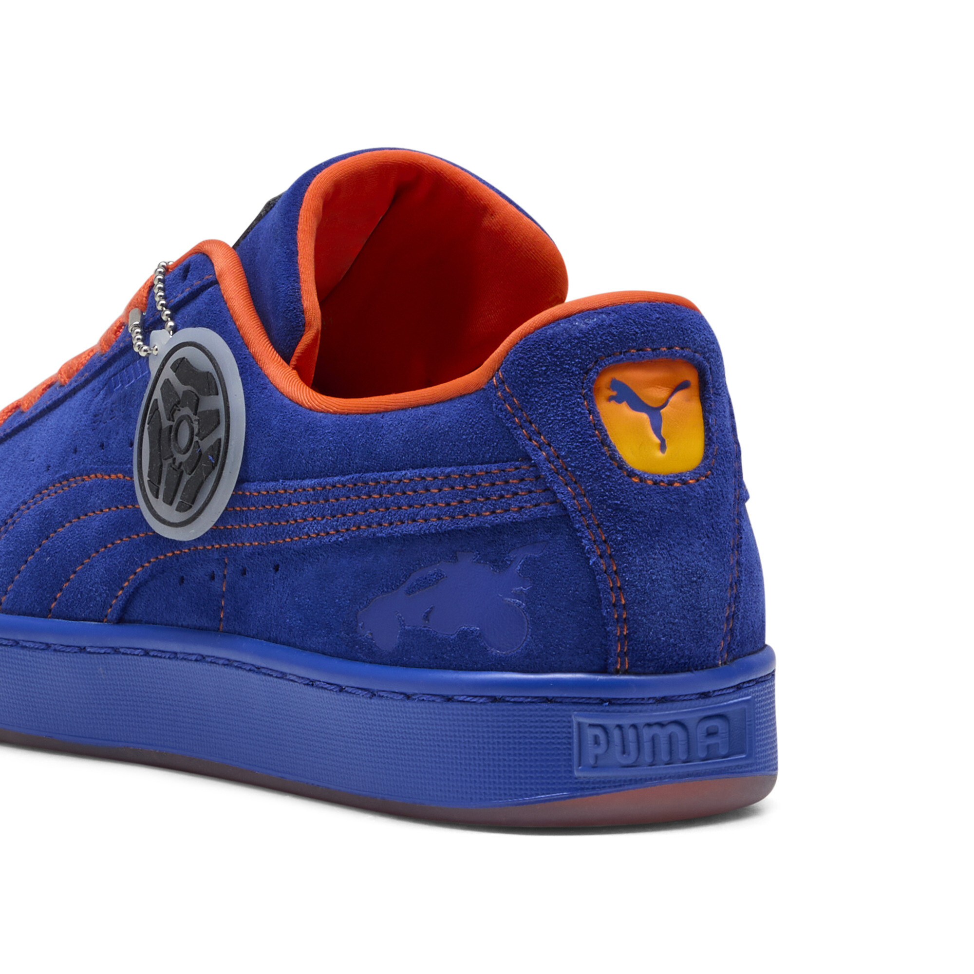 Puma X ROCKET LEAGUE Suede Sneakers, Blue, Size 40.5, Shoes