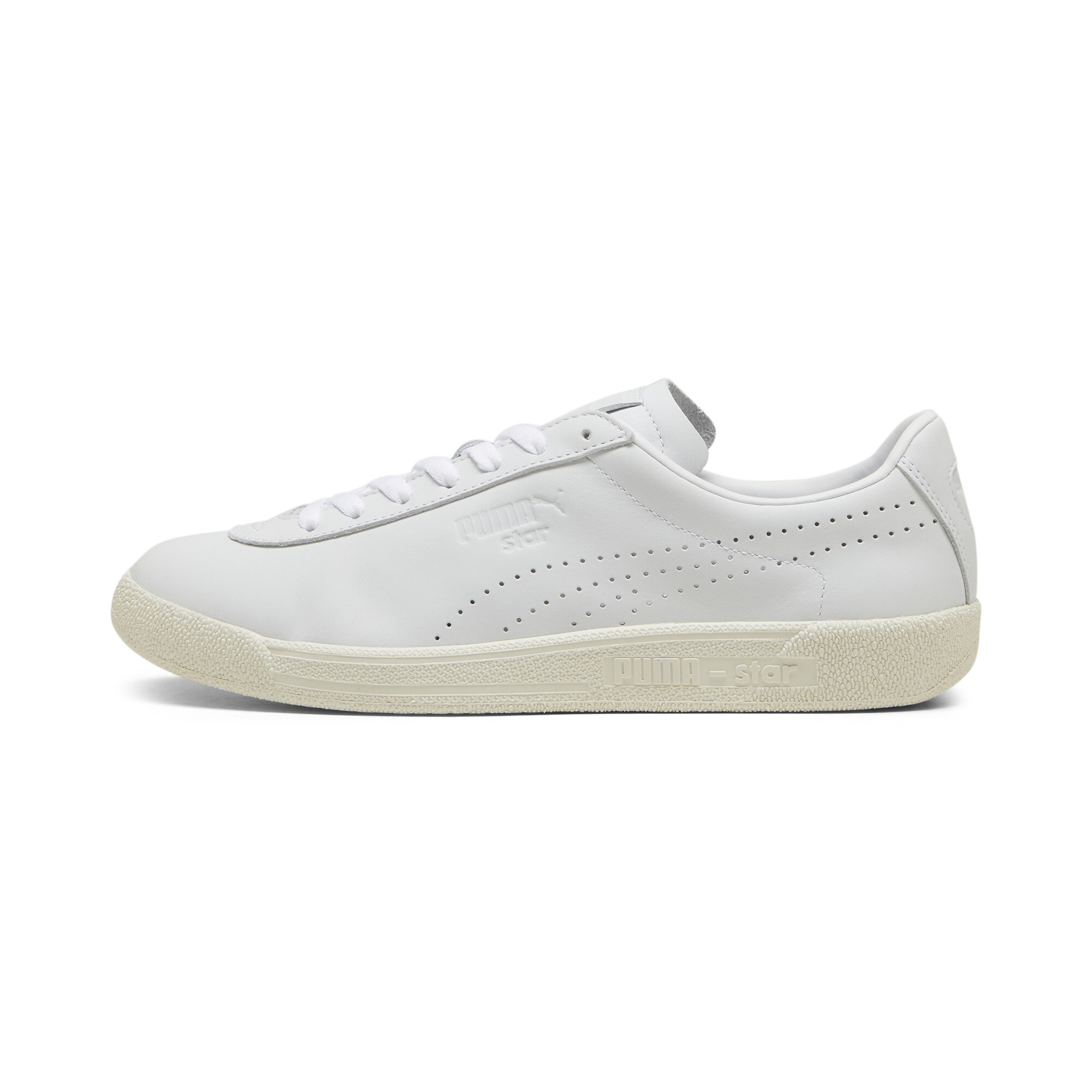 Puma Star Tumbled Sneakers Unisex Schuhe | Mit Plain | White/Frosted Ivory | Größe: 47