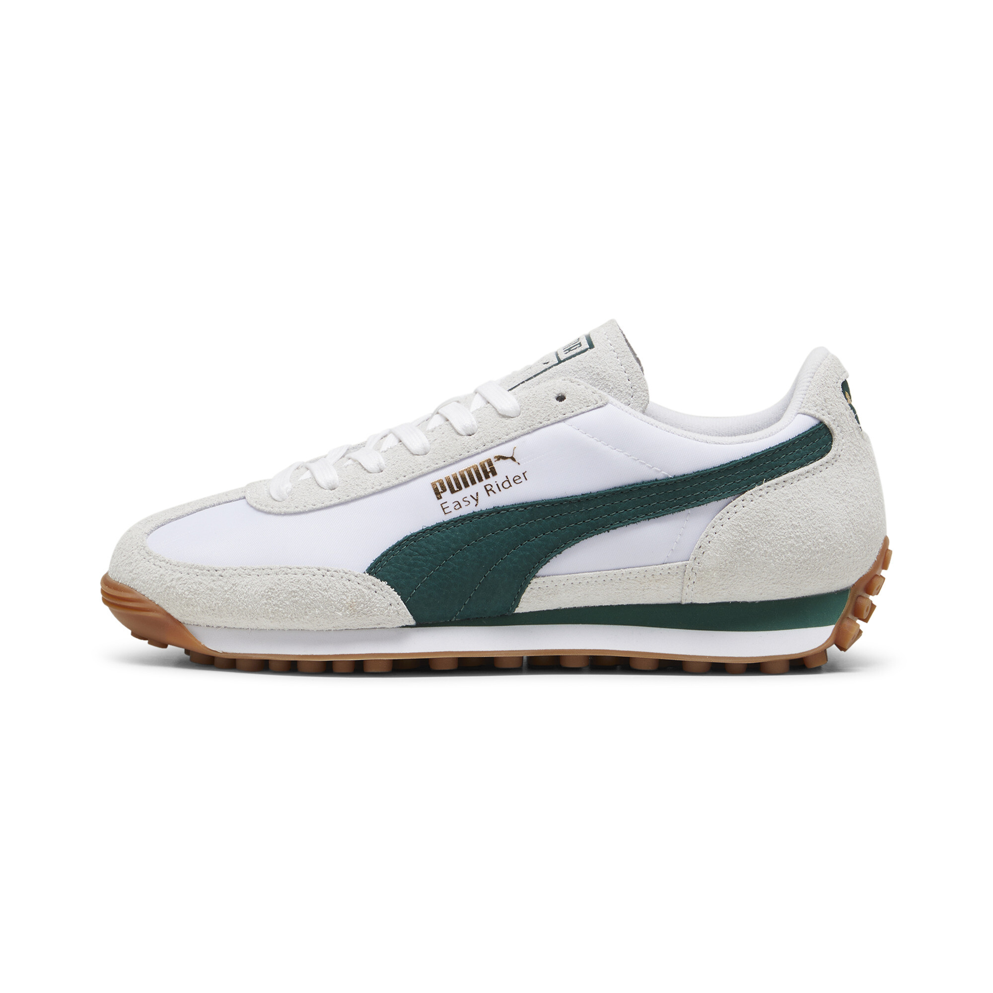 Puma Easy Rider Nylon Sneakers Unisex Schuhe | Mit Colorful | White/Dark Myrtle | Größe: 37