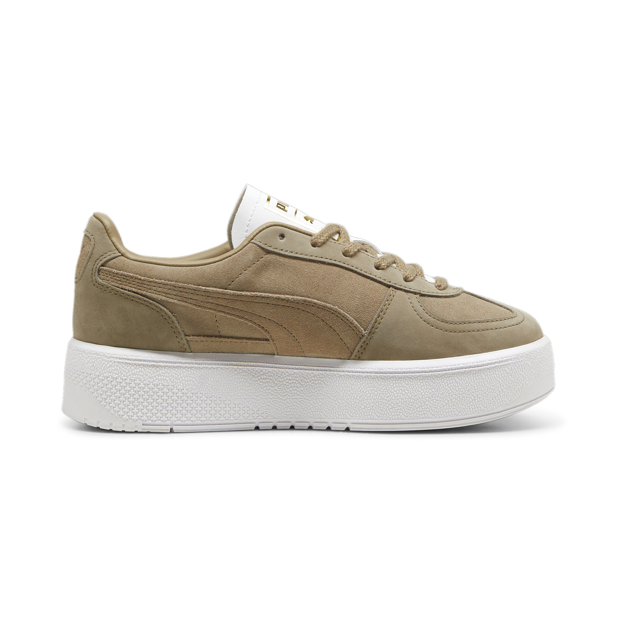 Women's Puma Palermo Elevata Mono Sneakers, Beige, Size 42, Shoes