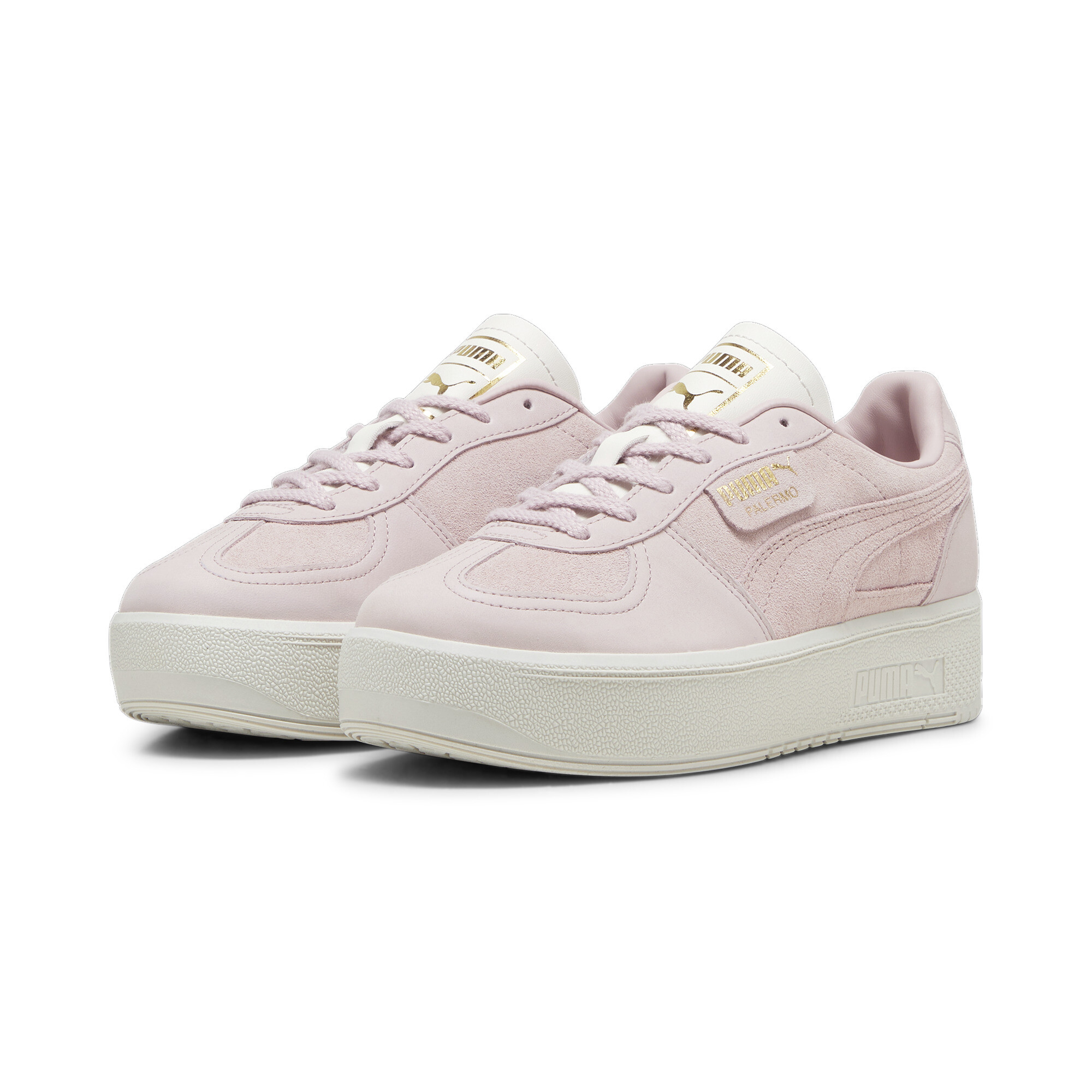 Women's Puma Palermo Elevata Mono Sneakers, Pink, Size 40, Shoes