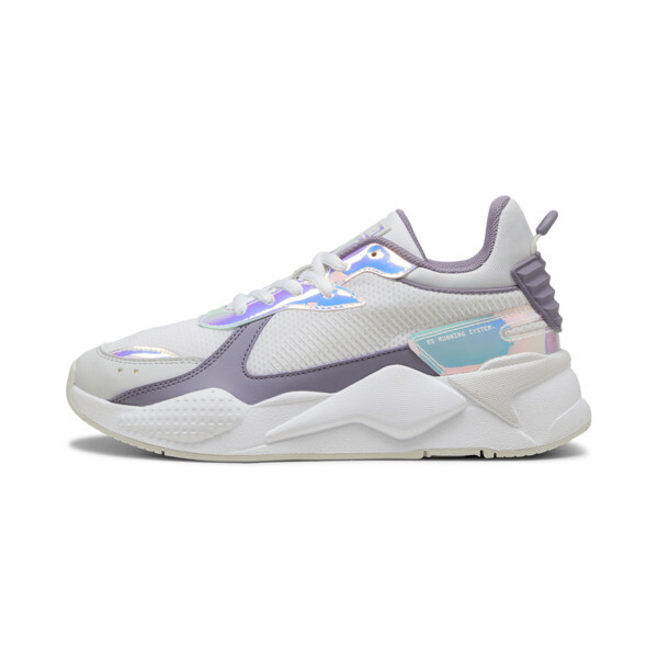 Puma Rs-x Iridescent Women's Sneakers In White-pale Plum