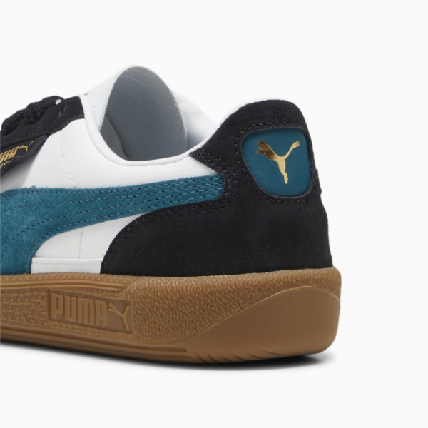 Palermo Downtown Sneakers Youth, PUMA White-Cold Green-PUMA Black, large-ZAF