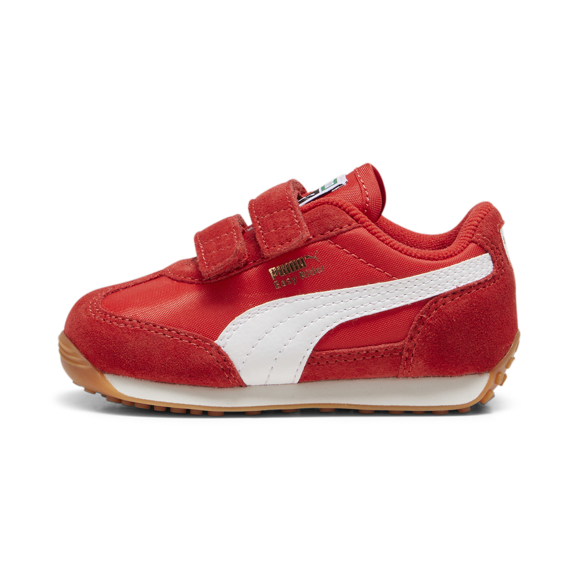 PUMA Easy Rider Vintage Toddlers' Easy On Sneakers in Red, Size 7