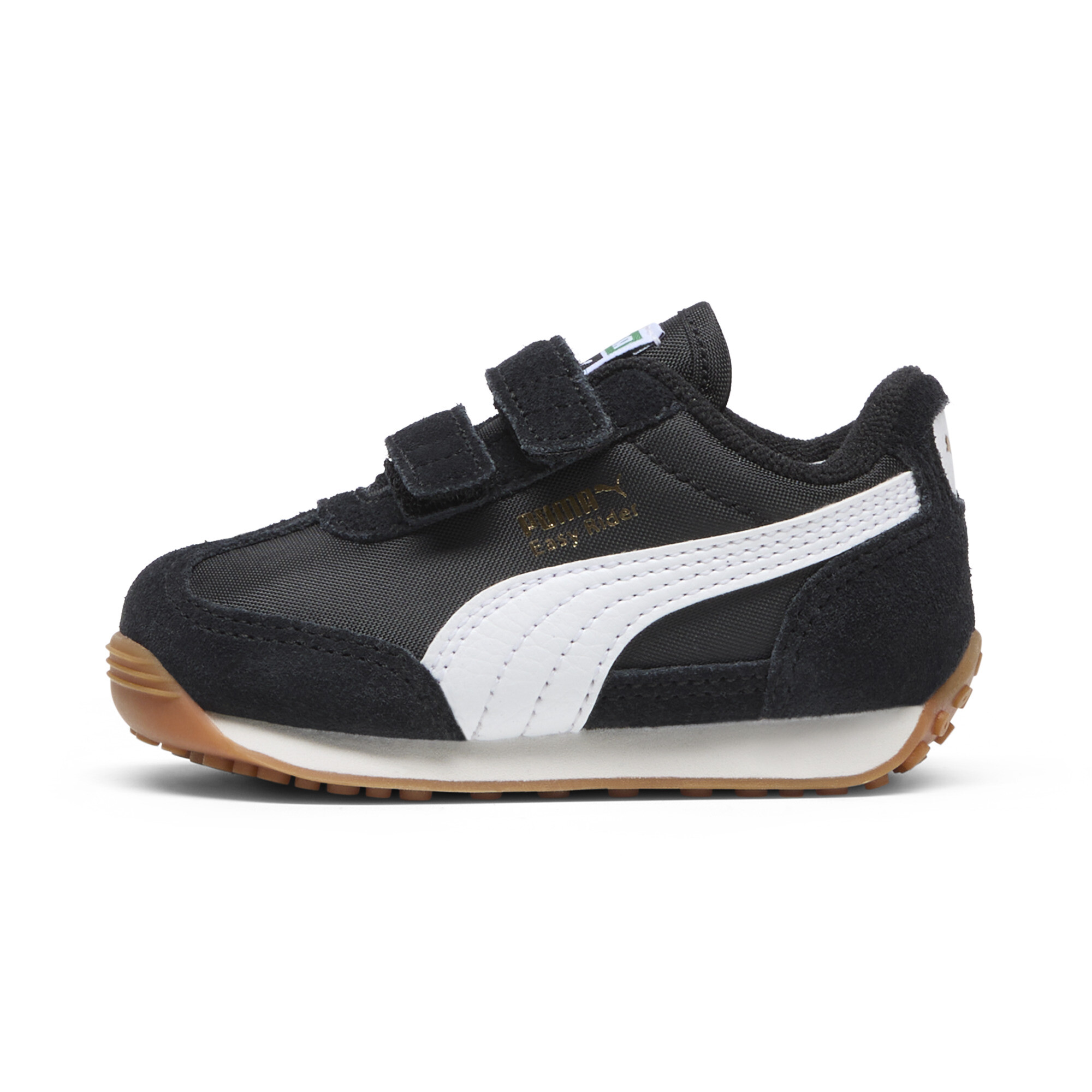 PUMA Easy Rider Vintage Toddlers' Easy On Sneakers in Black, Size 8