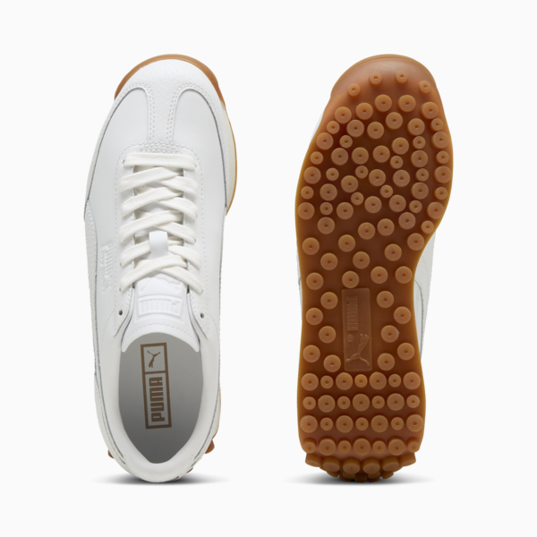 Tenis Easy Rider de piel para niños grandes, PUMA White-Frosted Ivory, large-MEX
