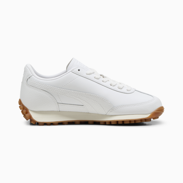 Tenis Easy Rider de piel para niños grandes, PUMA White-Frosted Ivory, large-MEX