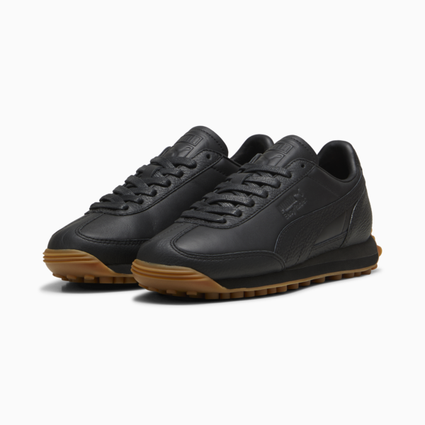 Tenis Easy Rider de piel para niños grandes, PUMA Black, large-MEX