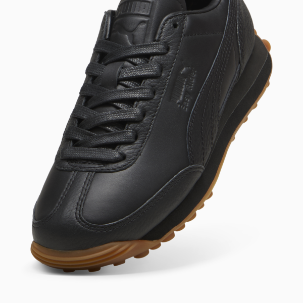 Tenis Easy Rider de piel para niños grandes, PUMA Black, large-MEX