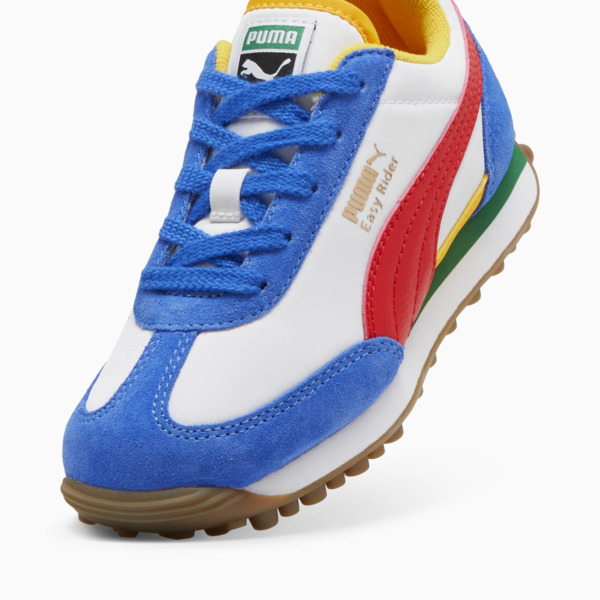 Easy Rider Sneakers Kids, PUMA White-PUMA Red, large-ZAF