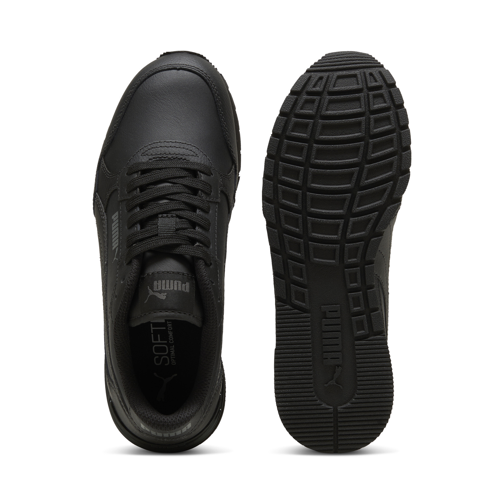 PUMA ST Runner v4 Leather Big Kids' Sneakers - Picture 8 of 10