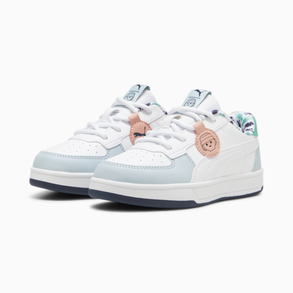 PUMA x PLAYMOBIL Caven 2.0 Sneakers Kids, Frosted Dew-PUMA White-Club Navy, large-MEX