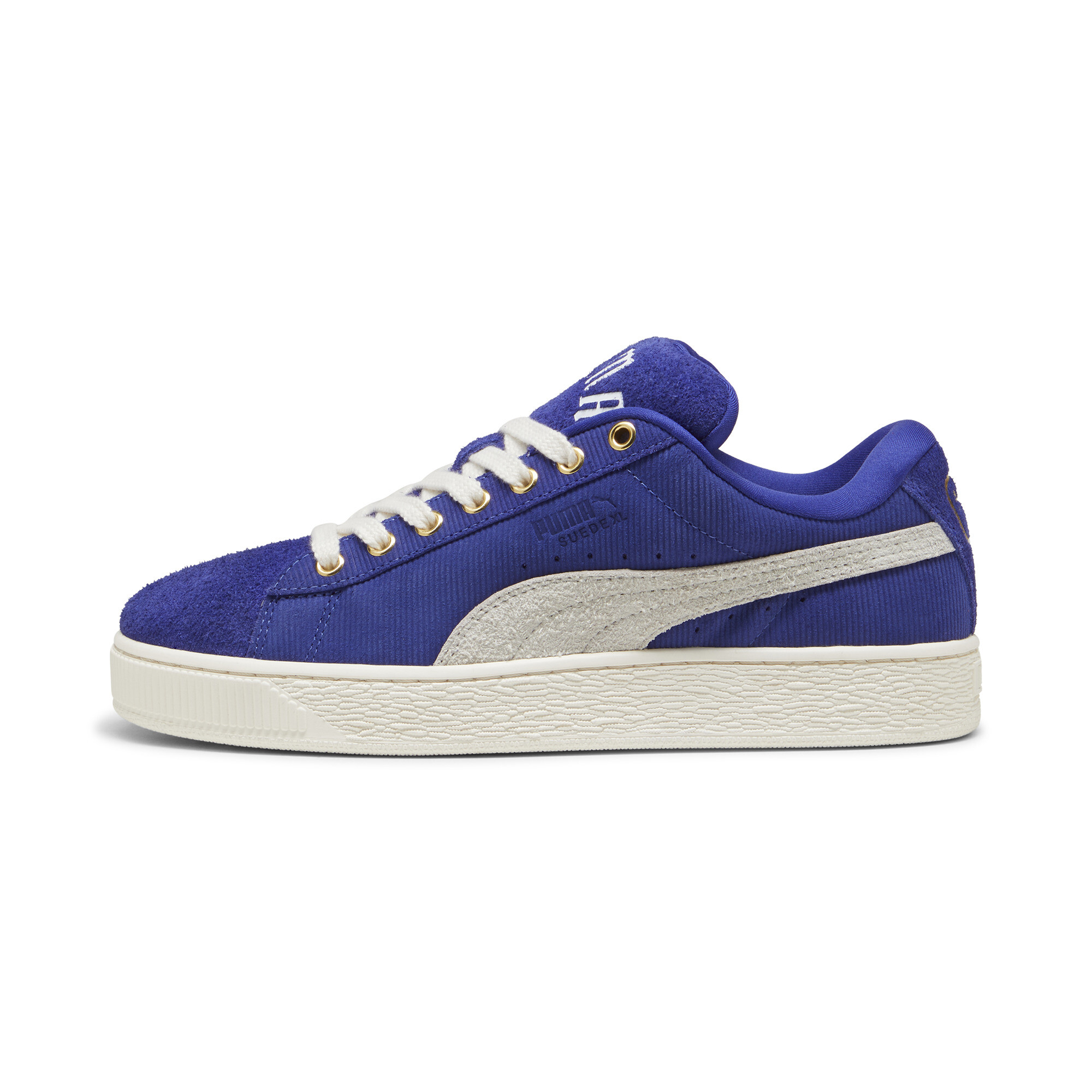 Puma PLAY LOUD Suede XL Sneakers Unisex Schuhe | Mit Colorful | Lapis Lazuli/Warm White | Größe: 41