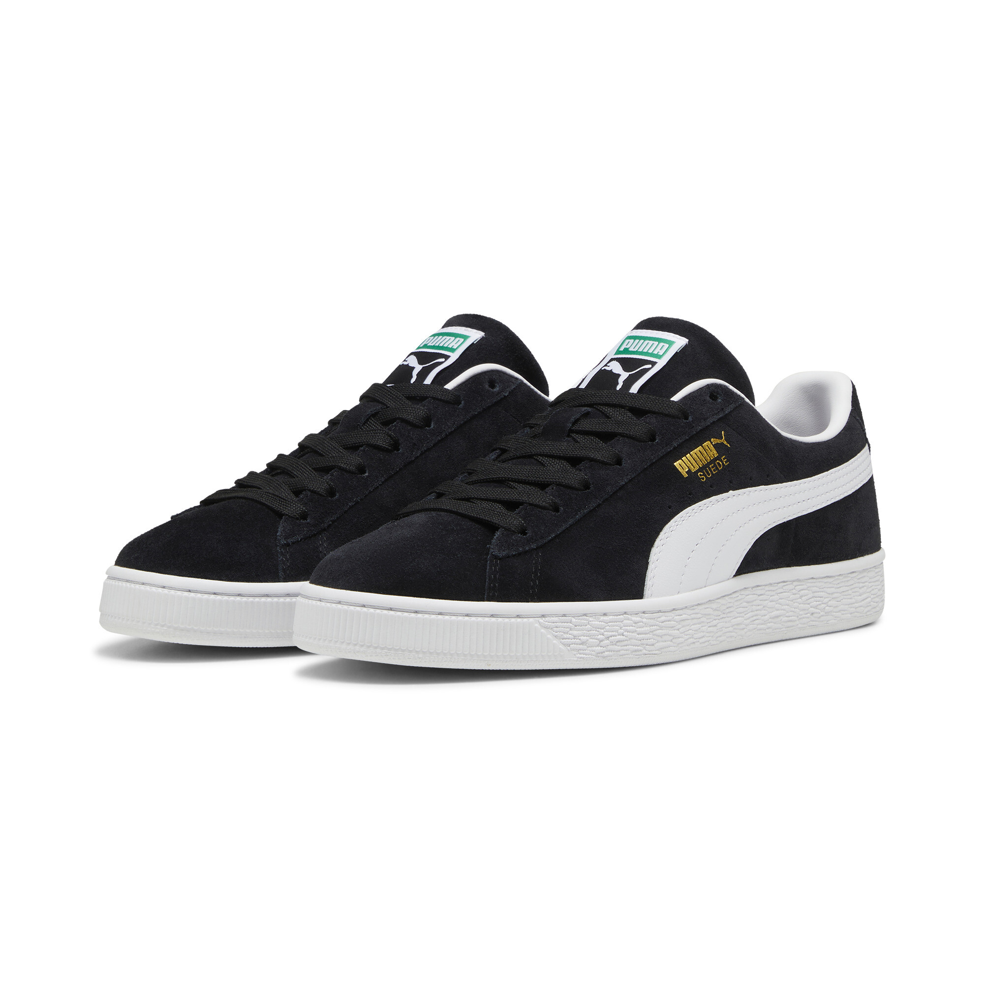 PUMA Suede Classic sneakers unisex, Zwart/Wit, Maat 44 thumbnail 6