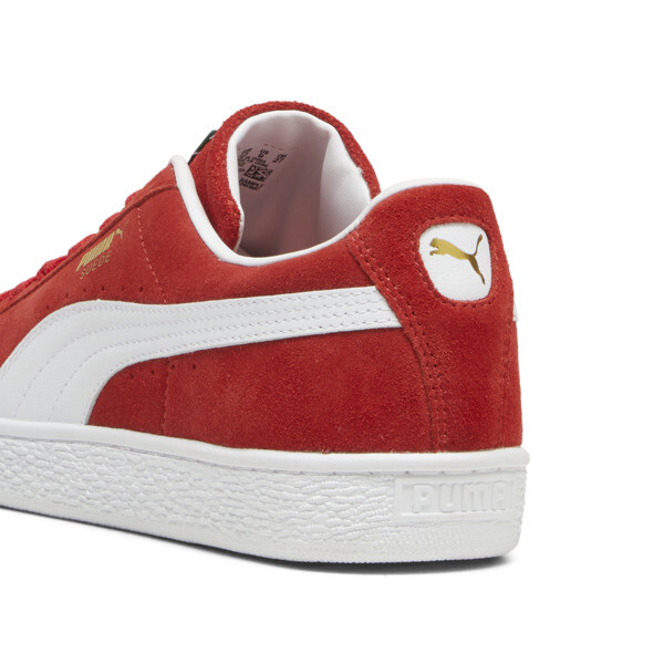 Puma suede red sneakers shop