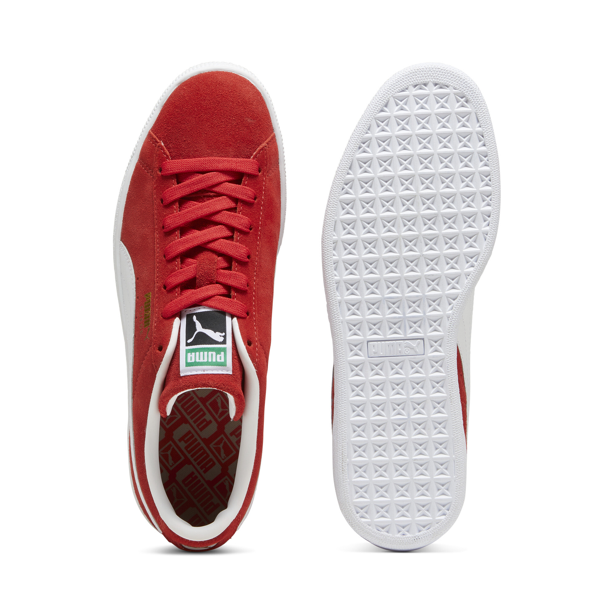 PUMA Suede Classic Sneakers Unisex In Red, Size EU 44.5