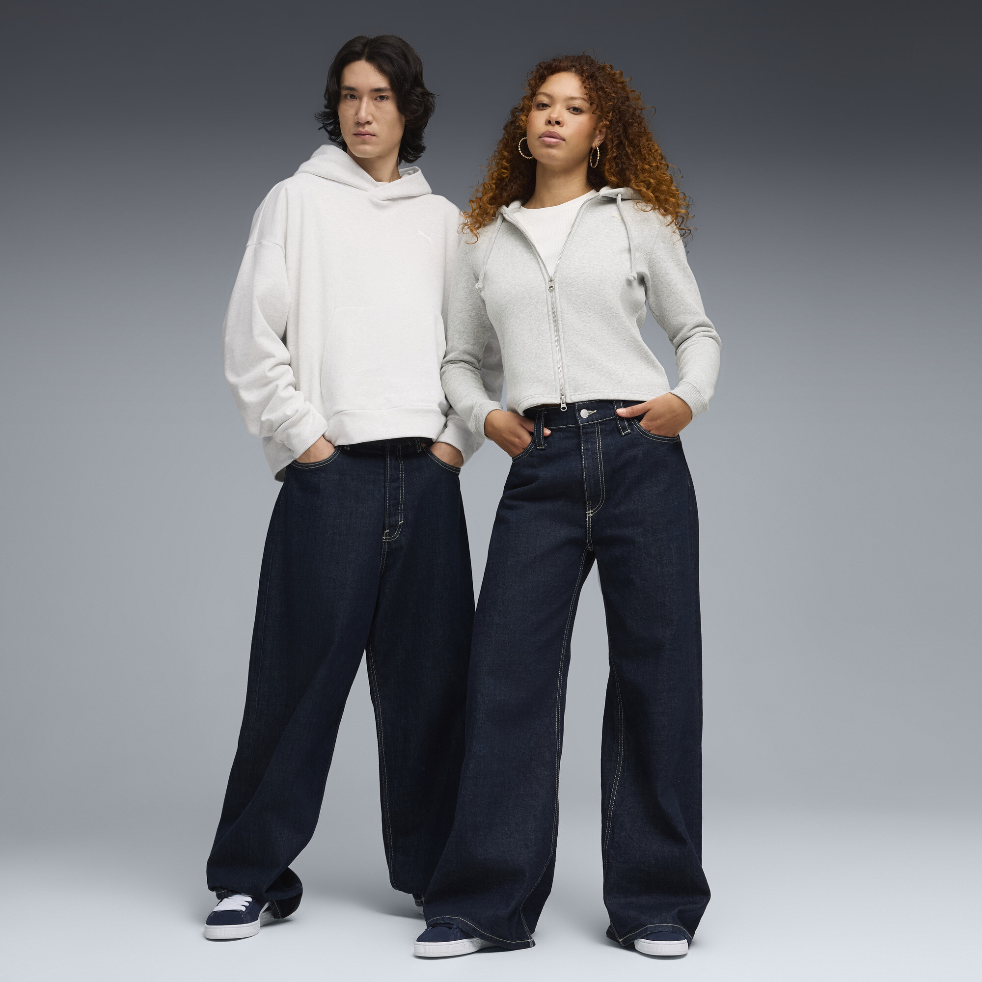 PUMA Suede Classic sneakers unisex, Blauw/Wit, Maat 38 thumbnail 7